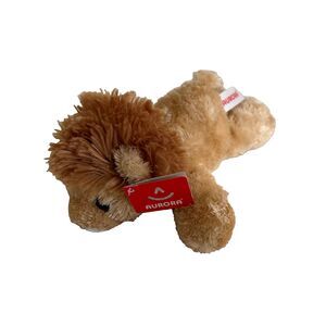 Aurora World Lionel the Lion Plush Stuffed Animal 7" NWT